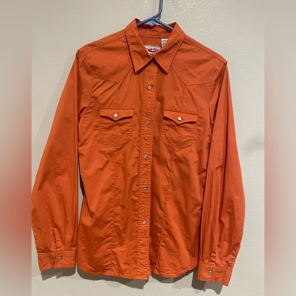 Roper Other - Men’s Roper Vibrant Orange Shirt